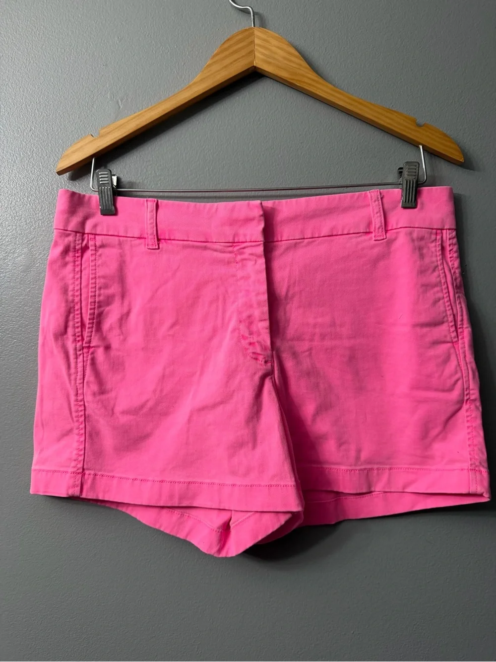 J.Crew Women’s Pink Cotton Blend casual Shorts 12